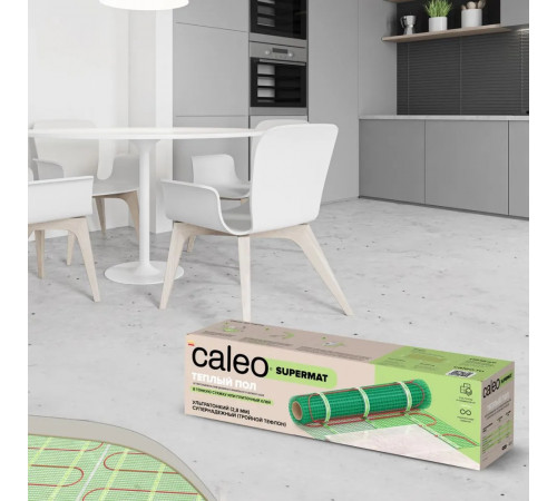 Нагревательный мат для теплого пола CALEO SUPERMAT 130 Вт/м2, 1,8 м2