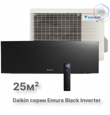 Настенная сплит-система Daikin Emura FTXJ25AB/RXJ25A