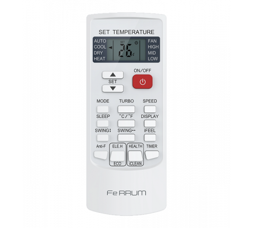 Инверторная кассетная сплит-система FeRRUM CASSETE LCAC18C3-AI / LCAU18U3-AI