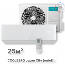 Классическая сплит-система СOOLBERG City (on/off) CS-09SH1-IN/CS-09SH1-OUT