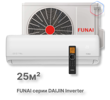 FUNAI Инверторные сплит-системы серии DAIJIN Inverter RAC-I-DA25HP.D01