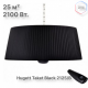 Электрический подвесной обогреватель Hugett Taket Black 2125/B