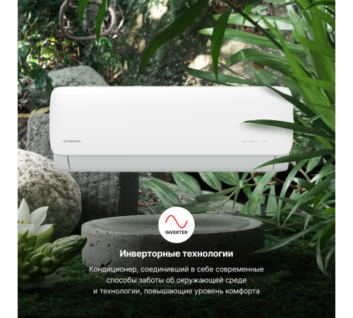 Настенная сплит-система Kentatsu Kanami Inverter KSGAB26HZRN1W/KSRAB26HZRN1