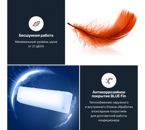 Настенная сплит-система Kentatsu Tiba Inverter KSGTI21HZRN1R/KSRTI21HZRN1R