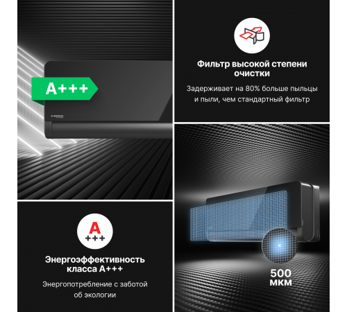 Настенная инверторная сплит-система Kentatsu KSGOM35HZRN1/KSROM35HZRN1