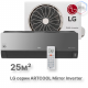 Инверторная сплит система LG artcool mirror AC09BK.NSJR / AC09BK.UA3R