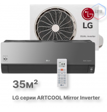Инверторная сплит система LG artcool mirror AC12BK.NSJR / AC12BK.UA3R