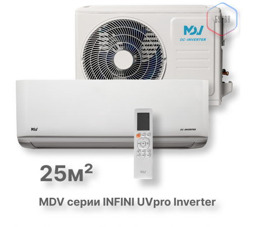 Инверторная сплит-система MDV серия INFINI UVpro Inverter MDSAL-09HRFN8 / MDOAG-09HFN8