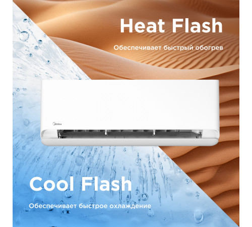 Настенная сплит-система Midea серии Breezeless E MSFE-12N8D6-I/MSFE-12N8D6-O