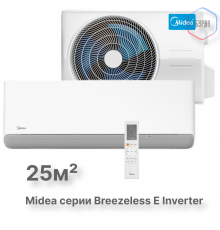 Настенная сплит-система Midea серии Breezeless E MSFE-09N8D6-I/MSFE-09N8D6-O