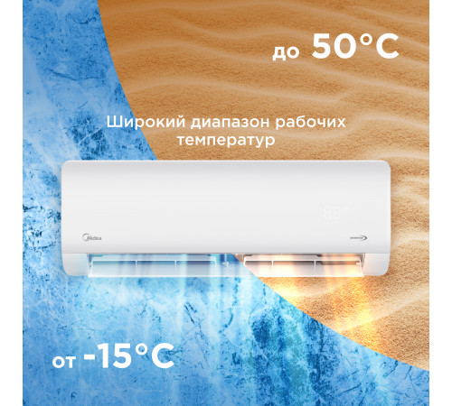 Настенная сплит-система Midea серии Paramount Inverter MSAG1-07N8C2S-I/MSAG1-07N8C2S-O