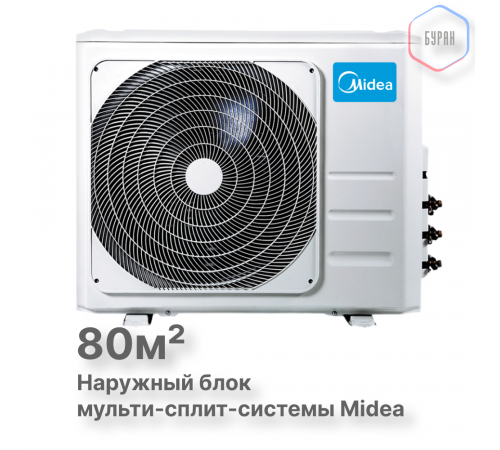 Наружный блок мульти-сплит-системы Midea M3OA-27HFN8-Q1