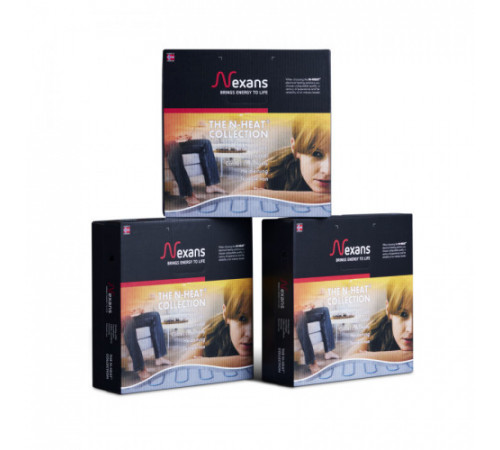 Двухжильный кабель теплого пола Nexans TXLP/2R 400-17 (2,7–3,1 кв. м)