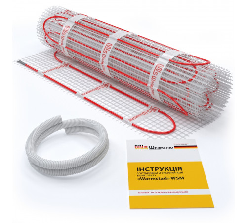 Нагревательный мат Warmstad WSM 1060 Вт 7,0 кв.м