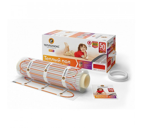Нагревательный мат Теплолюкс TROPIX МНН 800 Вт/5,0 кв.м