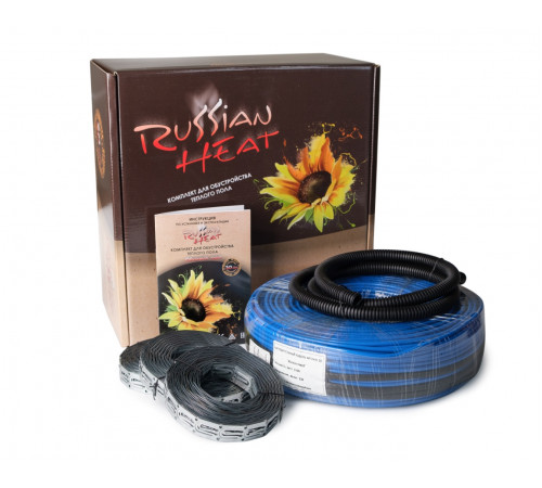 Теплый пол кабельный Russian Heat WFOH/D 100/20 - 5 м.п. (0.6 - 1 м.кв.) комплект