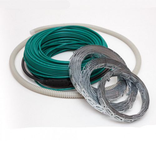 Теплый пол кабельный EASTEC ECC-500 (20-25) - 25 м.п.( 3,0-3,8 м.кв.) комплект