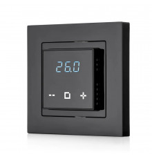 Терморегулятор для теплого пола Russian Heat 6000D Wi-Fi черный