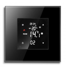 Терморегулятор WarmLife Elec Glass Wi-Fi черный