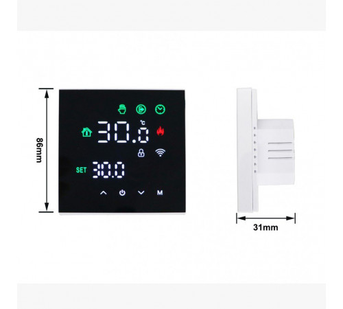 Терморегулятор теплого пола WarmLife Wi-Fi tuya