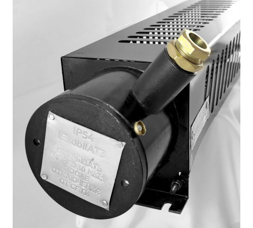 Обогреватель взрывозащищенный Делсот ОВЭ-4-1,0 ТР с терморегулятором