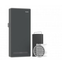 Компактная приточно вытяжная вентиляция VAKIO BASE SMART  Серый космос (Space grey)