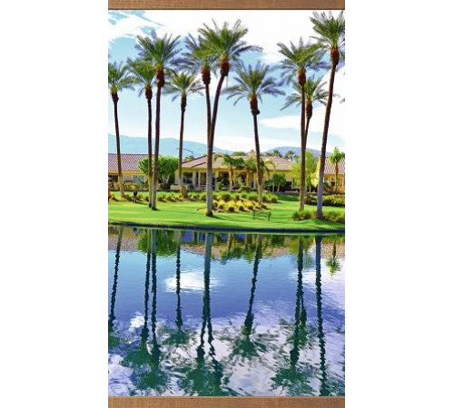 Пленочный инфракрасный обогреватель Домашний очаг Пальмы 500Вт