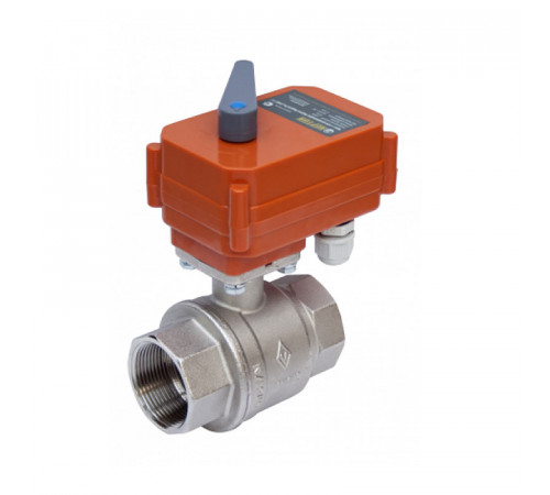 Кран шаровый с электроприводом Neptun Bugatti Pro 220В 1 1/2