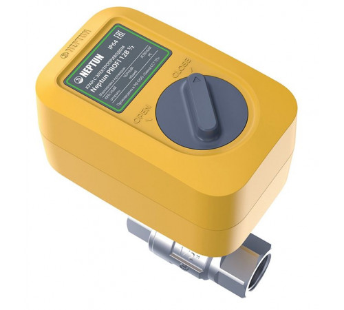 Шаровой кран с электроприводом Neptun PROFI 12В 1"