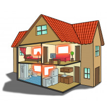 Инфракрасное отопление коттеджа