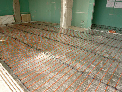 Теплый пол под плитку в пентхаусе