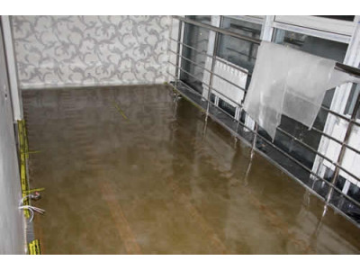 Обогрев пола в спортзале