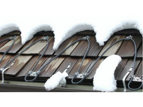 Кабельный обогрев кровли: готовь сани летом