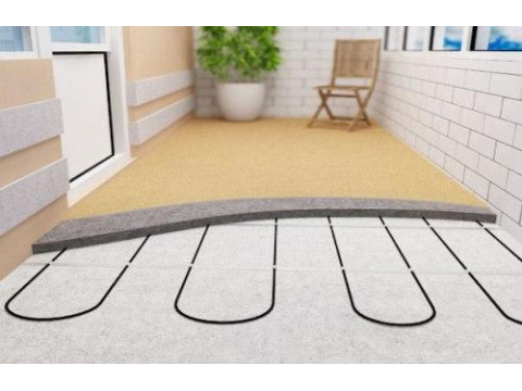 Теплый пол на балкон и лоджию