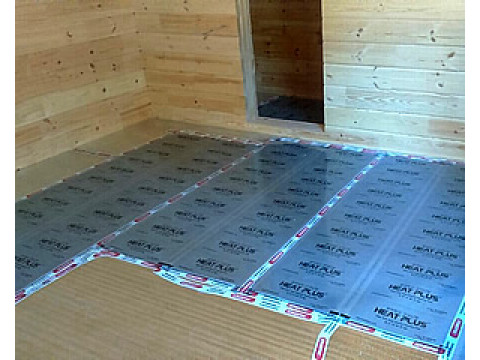 Тёплый пол, как основная система отопления коттеджа