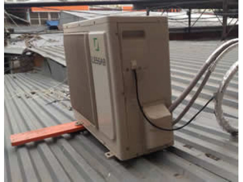 Зимний монтаж кондиционеров