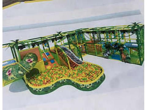 Инфракрасное отопление игрового зала