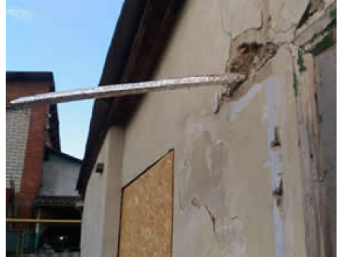 Закладка трассы под сплит-систему на стадии строительства