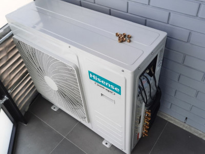 Монтаж кондиционера (мульти-Сплит система) в Новосибирске.