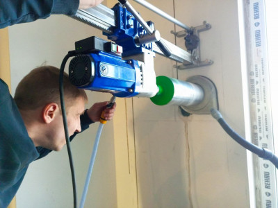 Алмазное бурение в Новосибирске от компании Буран.