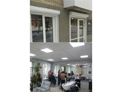 Монтаж сплит-системы Loriot серии Prestige Inverter LAC-12AHI в парикмахерской на улице Усова 25Б, г. Томск