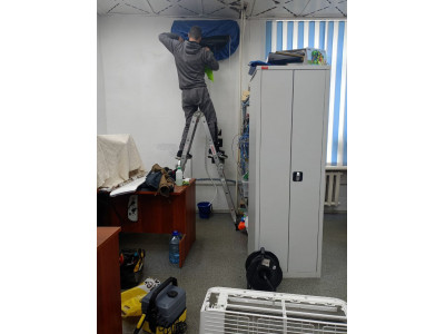 Техническое обслуживание кондиционеров от команды Буран для компании Спарк: Гарантия комфорта и эффективности