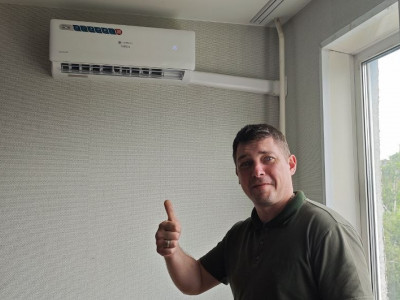 Установка кондиционера Loriot LAC IN-07TA NEON inverter в детскую комнату на солнечной стороне: забота о здоровье и комфорте детей