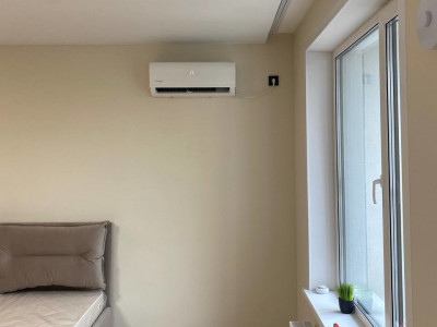 Наши давние партнеры ОХВАТСИБМОНТАЖ ООО выбрали Сплит-систему Kentatsu YUKI для демо квартиры на строительной площадке