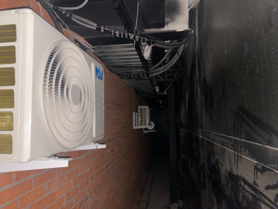 Монтаж двух сплит-систем MDV Aurora в офисе Газпром Банка в Новокузнецке