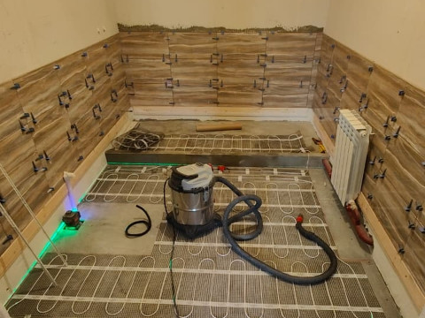 Монтаж тёплого пола Russian Heat у Натальи из Батурино — уют начинается с пола!