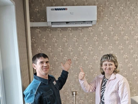 Профессиональный монтаж сплит-системы Loriot Prestige LAC-12AH в Томске — история комфортного дома на улице Мира