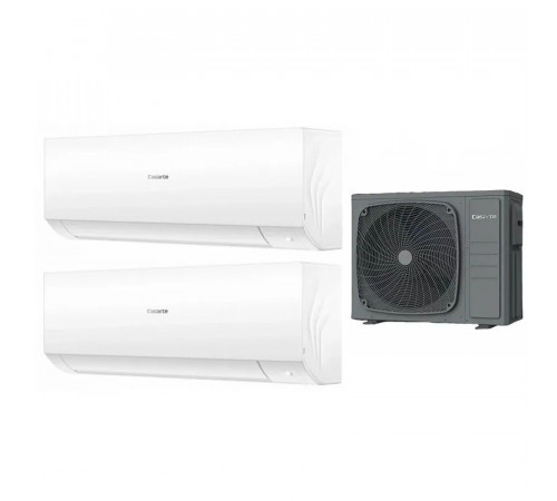 Мульти-сплит-система с 2 внутренними блоками Casarte 3U70CM1/R3 / CAS35CX1/R3-Wx2