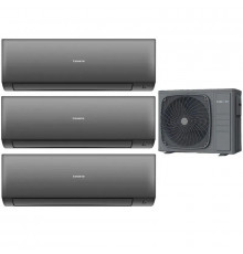 Мульти-сплит-система с 3 внутренними блоками Casarte 4U75CM1/R3 / CAS25CX1/R3-Bx3