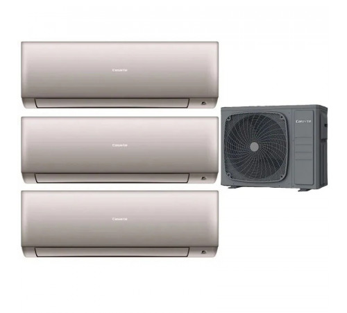 Мульти-сплит-система с 3 внутренними блоками Casarte 4U75CM1/R3 / CAS25CX1/R3-Gx3